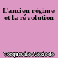 L'ancien régime et la révolution