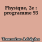 Physique, 2e : programme 93