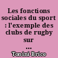 Les fonctions sociales du sport : l'exemple des clubs de rugby sur l'île de la Réunion