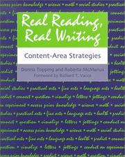 Real reading, real writing : content-area strategies