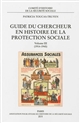 Guide du chercheur en histoire de la protection sociale : Volume III : 1914-1945