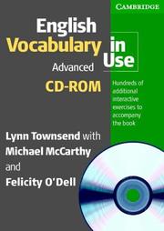 English vocabulary in use : advanced : hundreds of additional interactive exercises to accompany the book