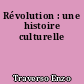 Révolution : une histoire culturelle