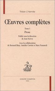 Oeuvres complètes : I : Prose