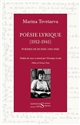 Poésie lyrique (1912-1941) : 1 : Poèmes de Russie (1912-1920)