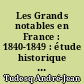 Les Grands notables en France : 1840-1849 : étude historique d'une psychologie sociale : 2