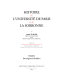 Histoire de l'Université de Paris et de la Sorbonne : Tome 1 : Des origines à Richelieu