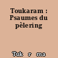 Toukaram : Psaumes du pèlering