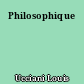 Philosophique
