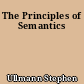 The Principles of Semantics