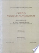 Corpus vasorum antiquorum : Deutschland : Band 84 : Antikensammlung der Friedrich-Alexander-Universität Erlangen : Band 2