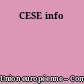 CESE info