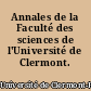 Annales de la Faculté des sciences de l'Université de Clermont. Mathématiques