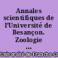 Annales scientifiques de l'Université de Besançon. Zoologie et physiologie