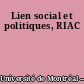Lien social et politiques, RIAC