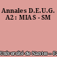 Annales D.E.U.G. A2 : MIAS - SM