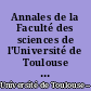 Annales de la Faculté des sciences de l'Université de Toulouse pour les sciences mathématiques et les sciences physiques