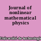 Journal of nonlinear mathematical physics