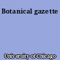Botanical gazette