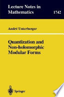 Quantization and non-holomorphic modular forms