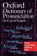 The Oxford dictionary of pronunciation for current English