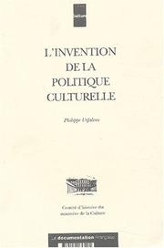 L'invention de la politique culturelle