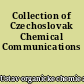 Collection of Czechoslovak Chemical Communications
