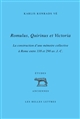 Romulus, Quirinus et Victoria : la construction d'une mémoire collective à Rome entre 338 et 290 av. J.-C.