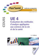 UE 4, évaluation des méthodes d'analyse appliquées aux sciences de la vie et de la santé