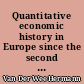 Quantitative economic history in Europe since the second world war : survey, evaluation and prospects