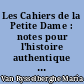 Les Cahiers de la Petite Dame : notes pour l'histoire authentique d'André Gide : 1 : 1918-1929