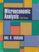 Microeconomic analysis