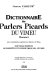 Dictionnaire des parlers Picards du Vimeu (Somme) : avec considération spéciale du dialecte de Nibas