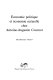 Économie politique et économie naturelle chez Antoine-Augustin Cournot