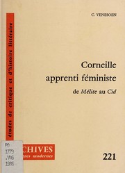 Corneille apprenti féministe : de Mélite au Cid