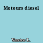 Moteurs diesel