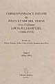Correspondance inédite de Jules et Michel Verne avec l'éditeur Louis-Jules Hetzel, 1886-1914 : Tome I : 1886-1896