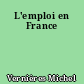 L'emploi en France