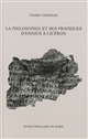 La philosophia et ses pratiques d'Ennius à Cicéron