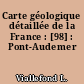 Carte géologique détaillée de la France : [98] : Pont-Audemer