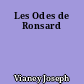 Les Odes de Ronsard