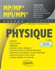 Physique MP-MP*, MPI-MPI*