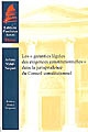 Les "garanties légales des exigences constitutionnelles" dans la jurisprudence du Conseil constitutionnel