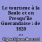 Le tourisme à la Baule et en Presqu'île Guerandaise : de 1820 à nos jours : 2 : 1879-1900