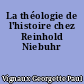 La théologie de l'histoire chez Reinhold Niebuhr
