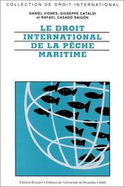 Le droit international de la pêche maritime