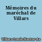 Mémoires du maréchal de Villars