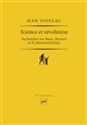 Science et révolution : Recherches sur Marx, Husserl et la phénoménologie