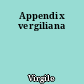 Appendix vergiliana