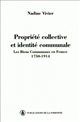 Propriété collective et identité communale : les biens communaux en France, 1750-1914